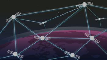 optical intersatellite link illustration GAO Feb. 26, 2025 report